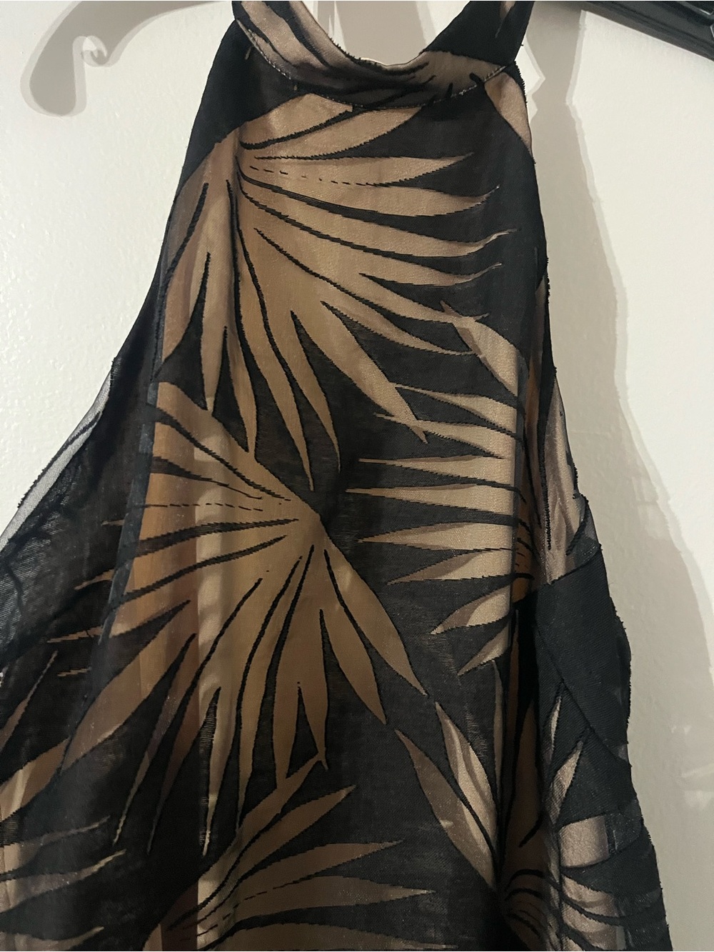 NWT Finders Keepers Heirloom Palm Print Halter Top Sz M - Picture 2 of 7
